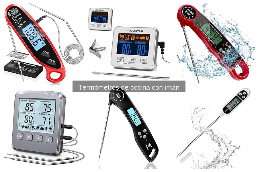 Mejores lugares para comprar termómetros de cocina con imán