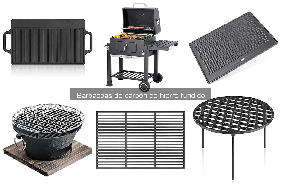 Mejores marcas de barbacoas de carbón de hierro fundido