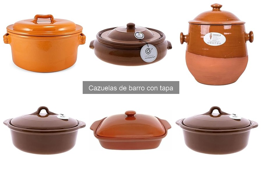 Mejores marcas de cazuelas de barro con tapa en 2023