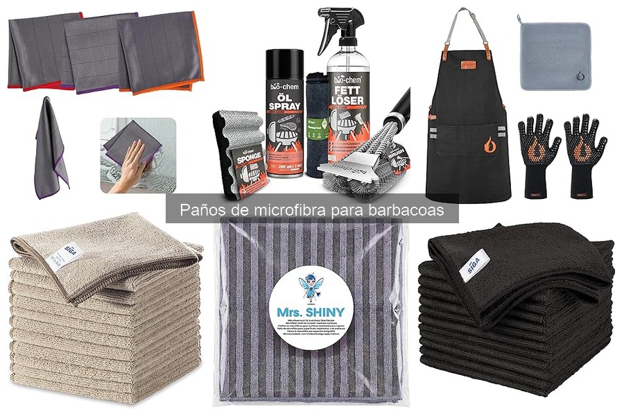 Mejores marcas de paños de microfibra para barbacoas