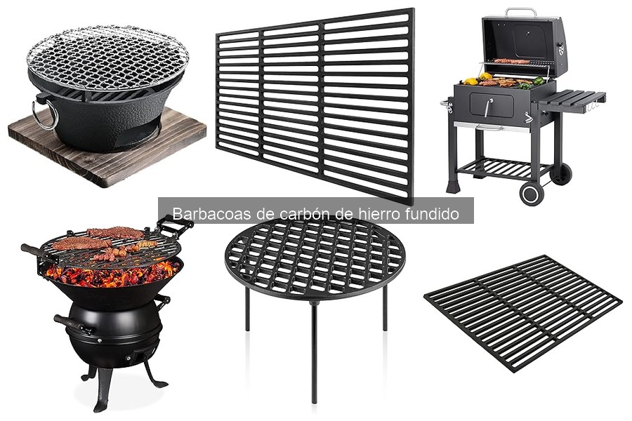 Mejores ofertas en barbacoas de carbón de hierro fundido