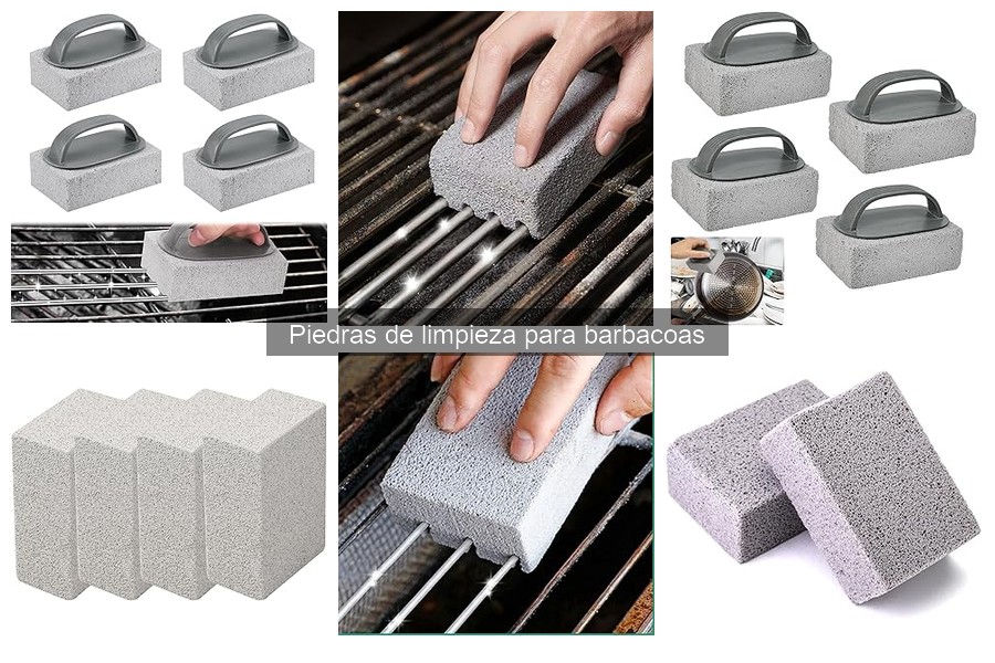 Mejores piedras de limpieza para barbacoas según su uso
