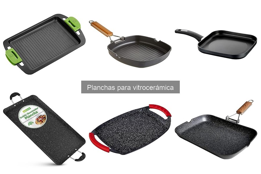 Mejores planchas para vitrocerámica en 2023: comparativa