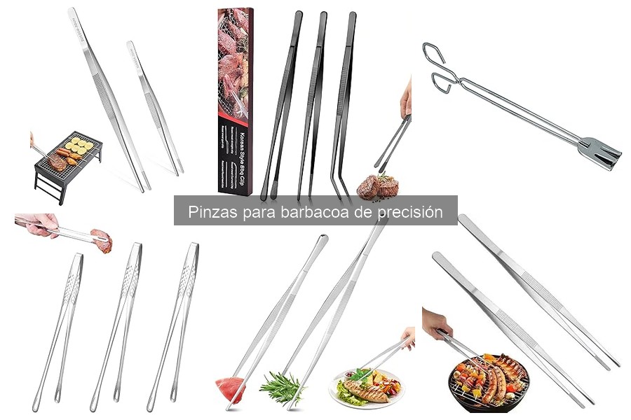 Mejores recetas para disfrutar con pinzas de barbacoa de precisión