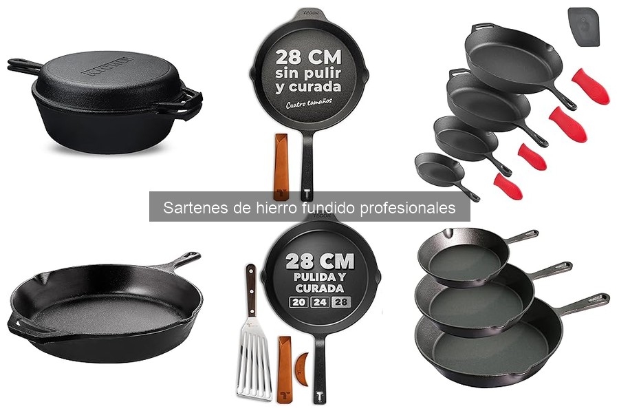 Mejores sartenes de hierro fundido para cocinar carne