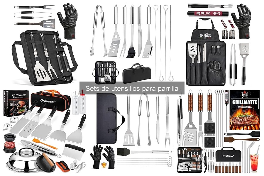Mejores sets de utensilios para parrilla para principiantes