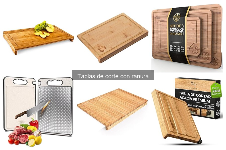 Mejores tablas de corte con ranura para cocineros caseros