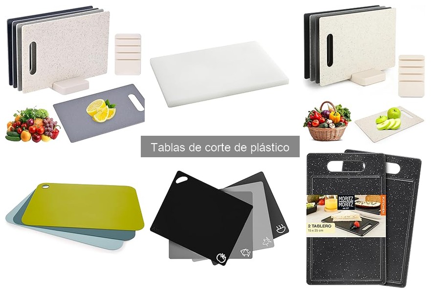 Mejores Tablas de Corte de Plástico para Cocinas Pequeñas