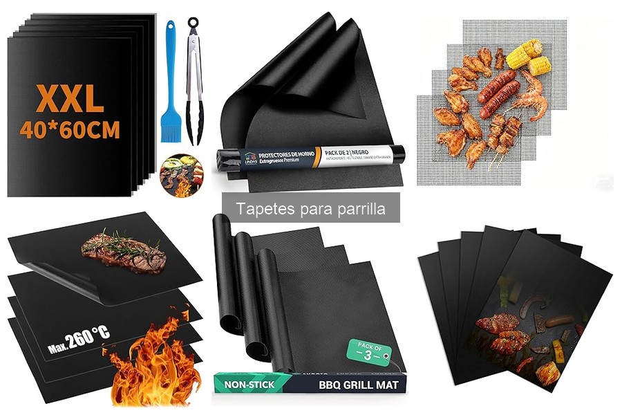 Mejores tapetes para parrillas de gas: comparativa 2023