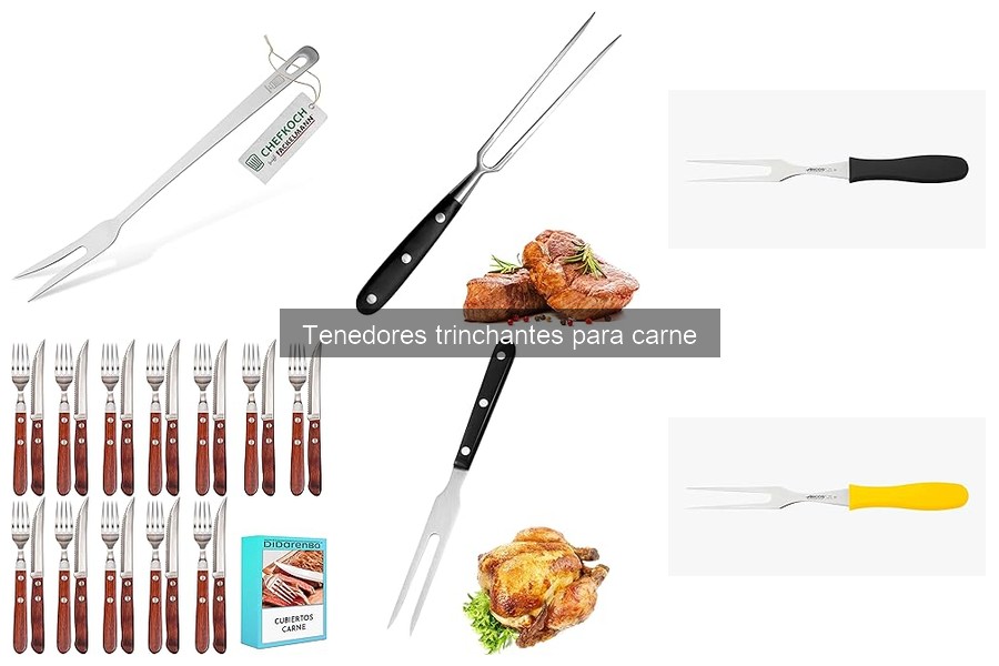 Mejores tenedores trinchantes para principiantes en cocina