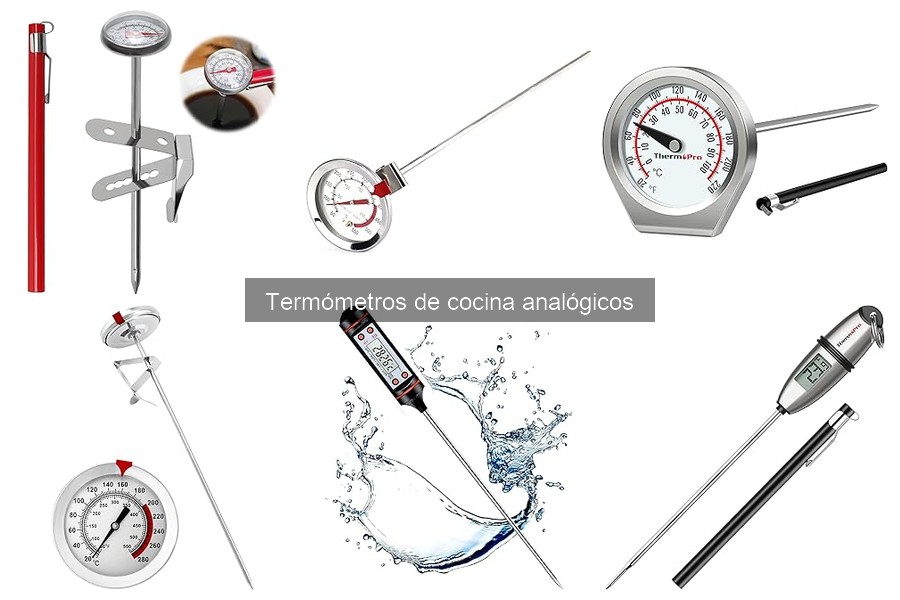 Mejores termómetros de cocina analógicos: comparativa 2023