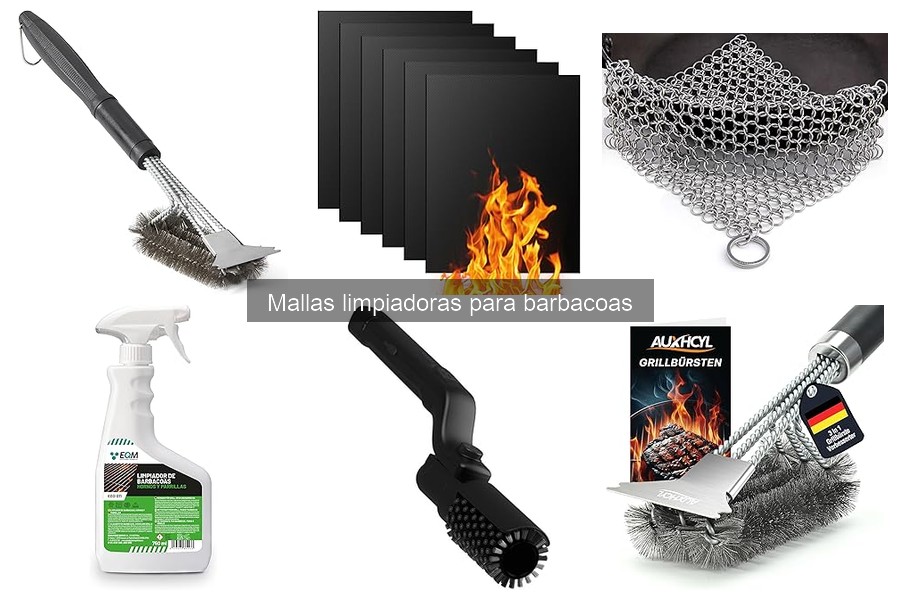 Ofertas y precios de mallas limpiadoras para barbacoas