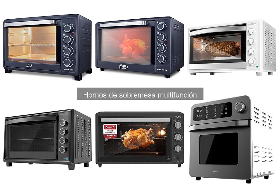 Opiniones de usuarios sobre hornos de sobremesa multifunción