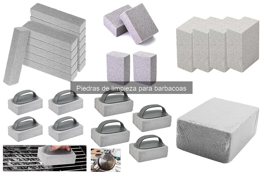 Piedras de limpieza para barbacoas: ¿Qué son y cómo usarlas?