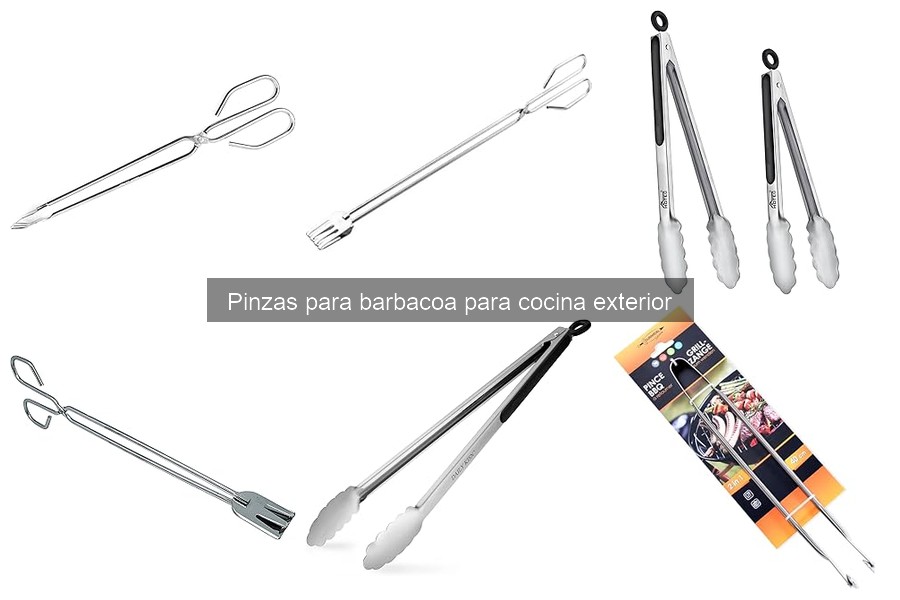 Pinzas para Barbacoa: Utensilios Seguros para Cocinas Antiadherentes