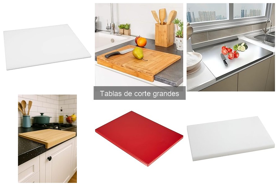 ¿Por qué elegir una tabla de corte grande de madera?