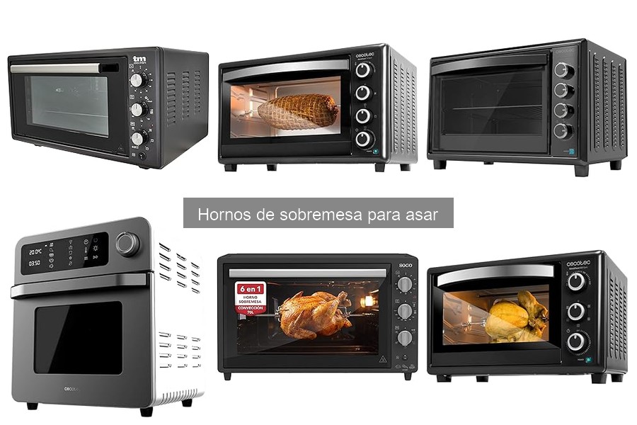 Precio promedio de hornos de sobremesa para asar