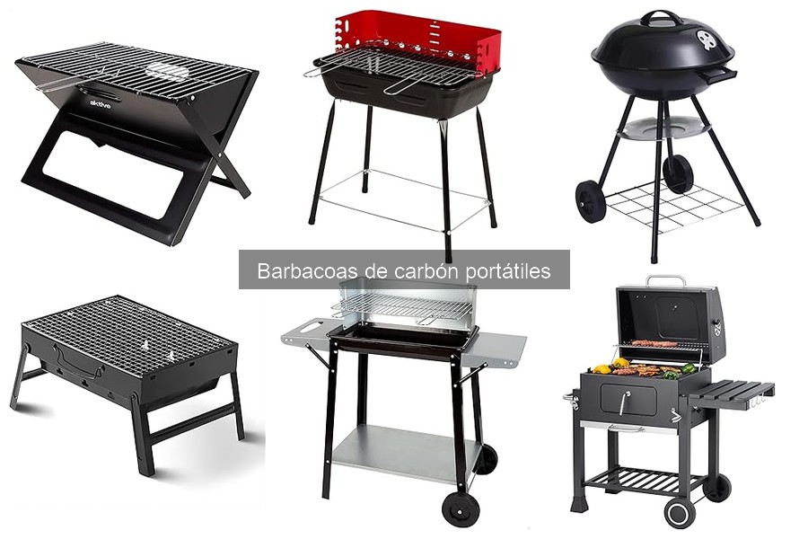 Precio y opciones de barbacoas de carbón portátiles