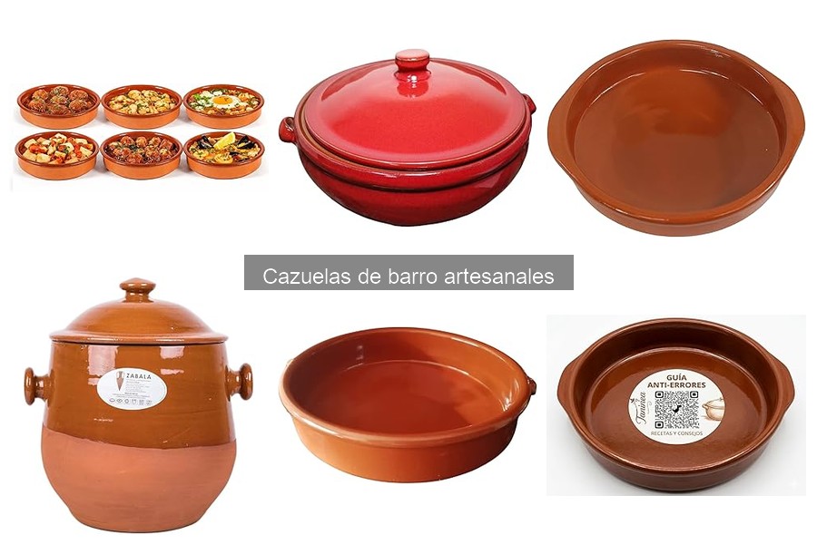 Precios de Cazuelas de Barro Artesanales y Comparativa de Marcas