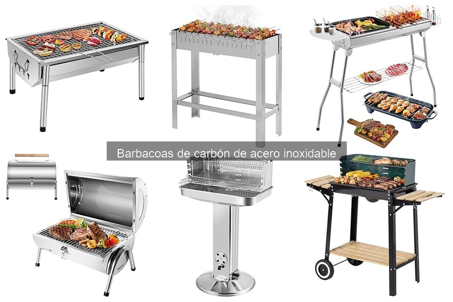 Precios promedio de barbacoas de carbón de acero inoxidable
