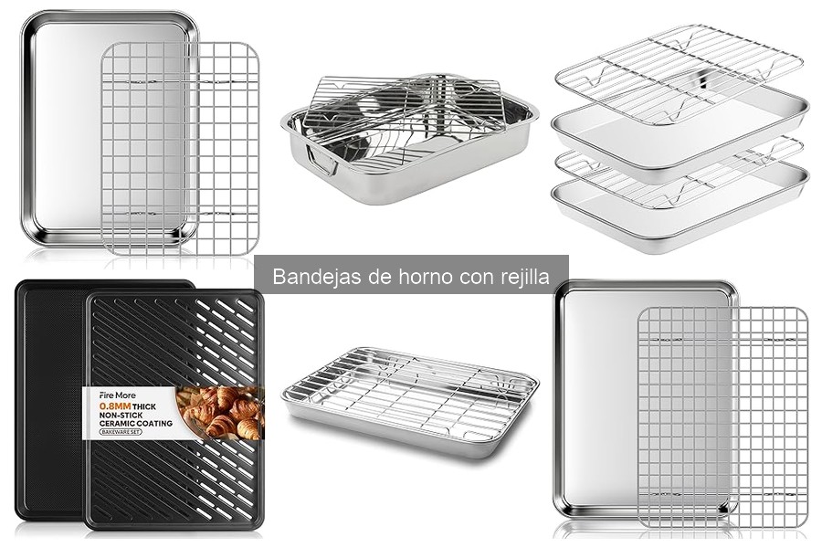Precios y Dónde Comprar Bandejas de Horno con Rejilla