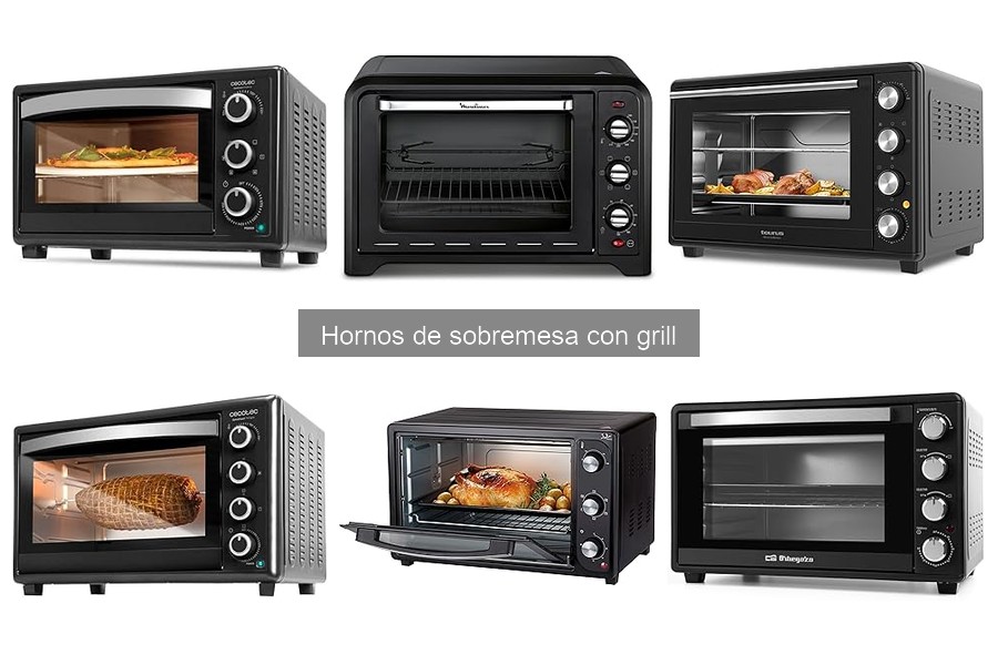 Precios y Dónde Comprar Hornos de Sobremesa con Grill