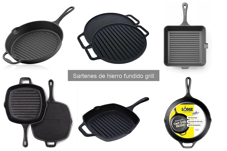 Precios y Ofertas de Sartenes de Hierro Fundido Grill