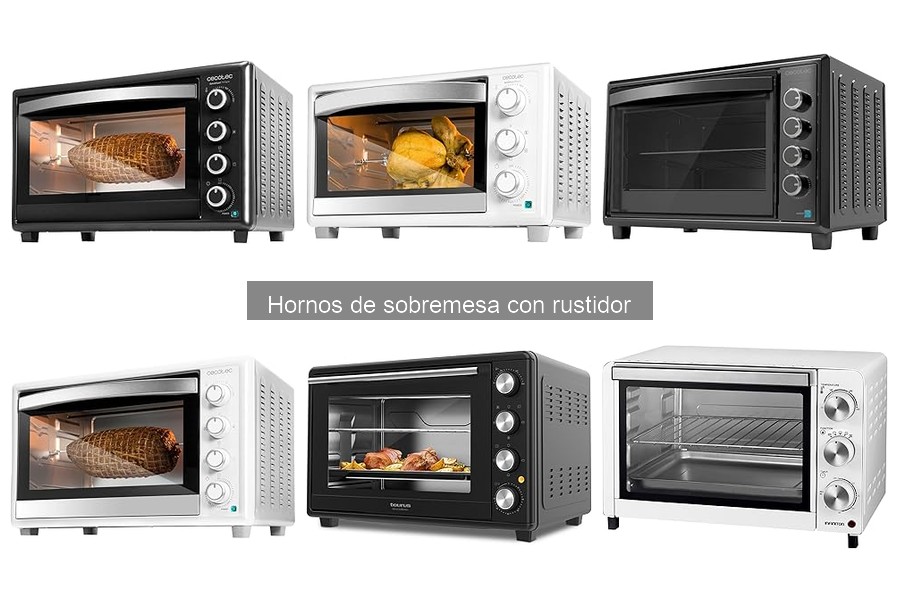 Preguntas Frecuentes sobre Hornos de Sobremesa con Rustidor