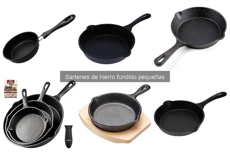 Problemas comunes al usar sartenes de hierro fundido pequeñas