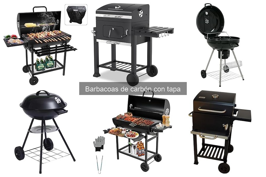 Problemas comunes al usar una barbacoa de carbón con tapa