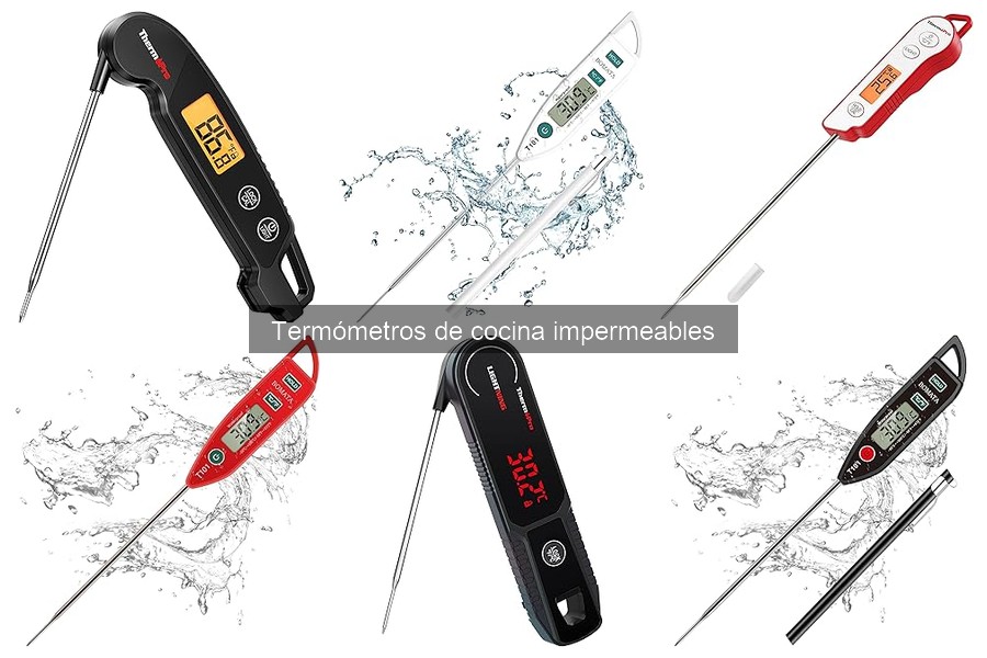 Problemas comunes con termómetros de cocina impermeables
