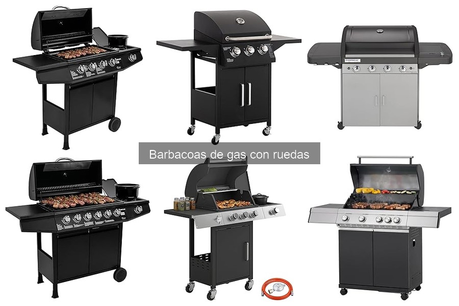 Problemas comunes en barbacoas de gas con ruedas y soluciones