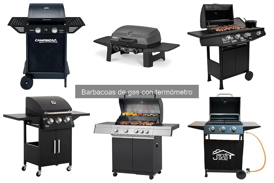 Problemas comunes en barbacoas de gas con termómetro