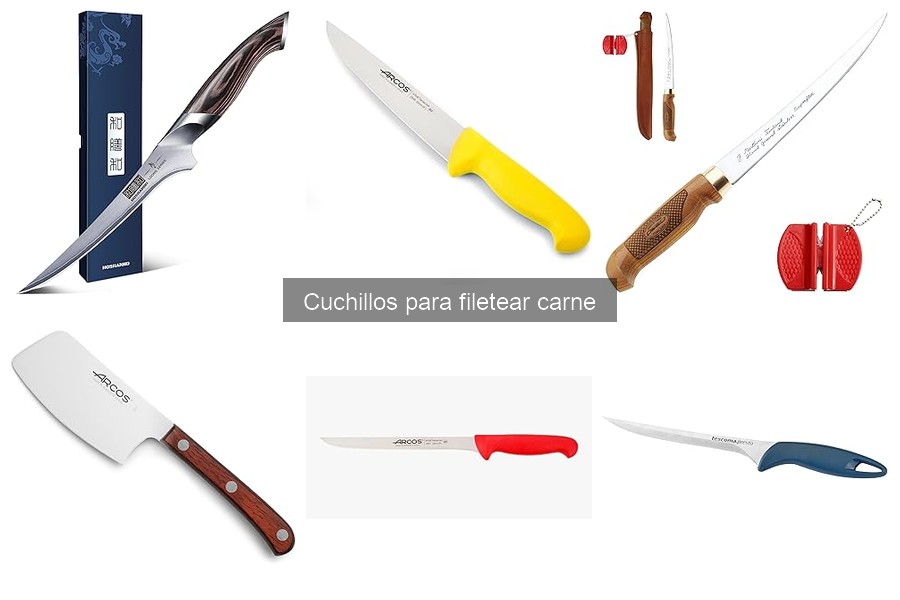 ¿Qué es un cuchillo para filetear carne? Características y Usos