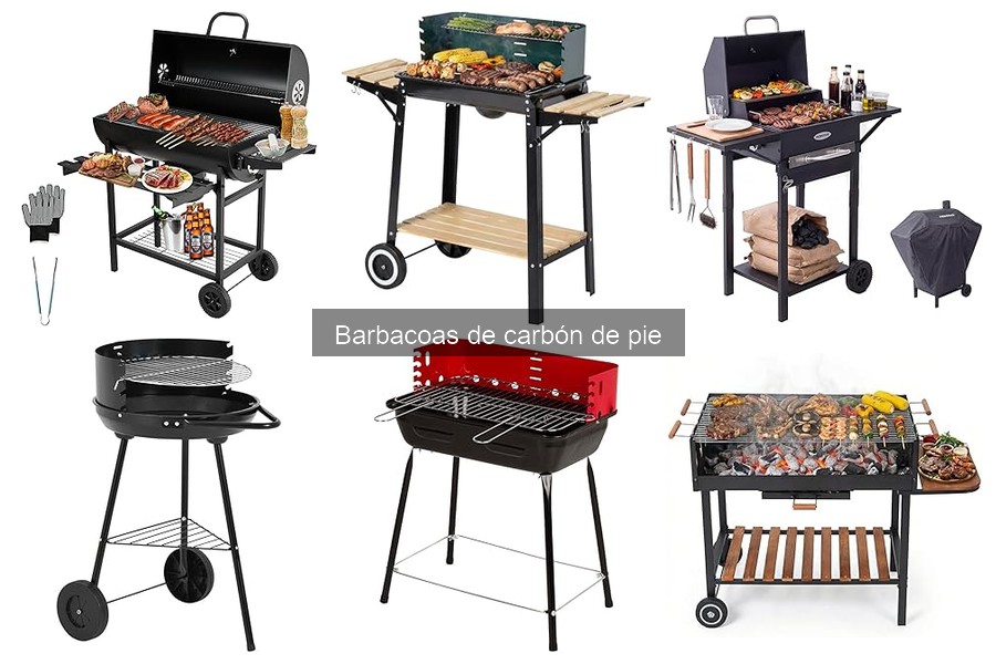 ¿Qué es una barbacoa de carbón de pie? Características y usos