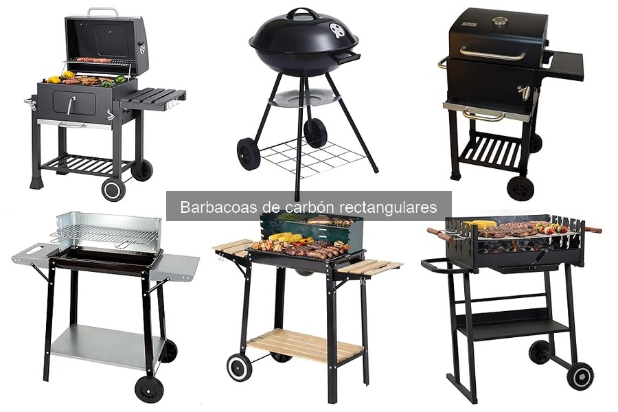 ¿Qué es una barbacoa de carbón rectangular? Características y ventajas
