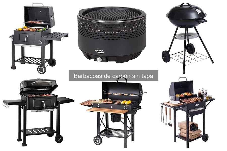 ¿Qué es una barbacoa de carbón sin tapa? Ventajas y usos