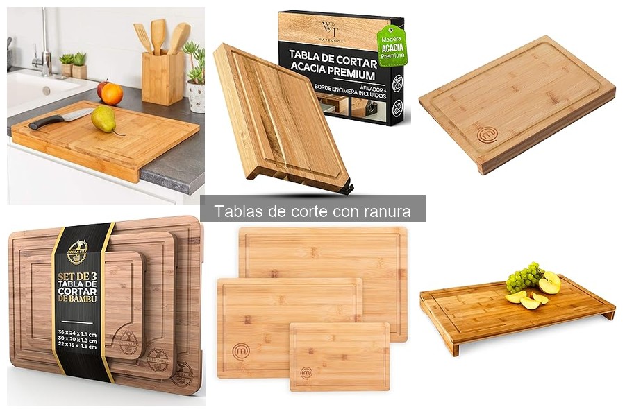 ¿Qué es una tabla de corte con ranura? Descubre sus ventajas