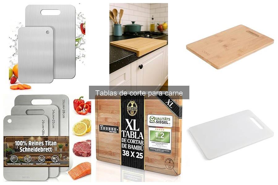 ¿Qué son las tablas de corte para carne y su importancia?