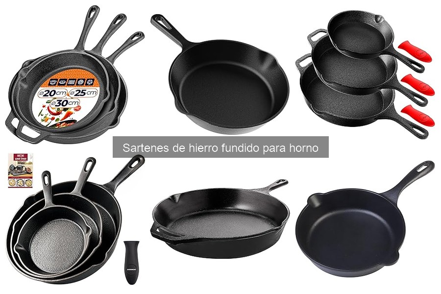Recetas creativas para sartenes de hierro fundido en horno