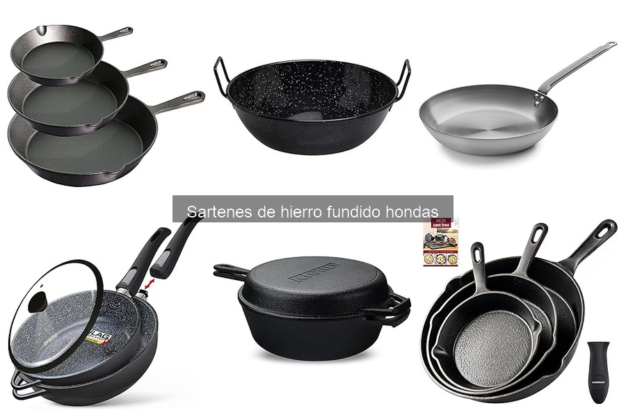 Recetas Deliciosas para Sartenes de Hierro Fundido Hondas