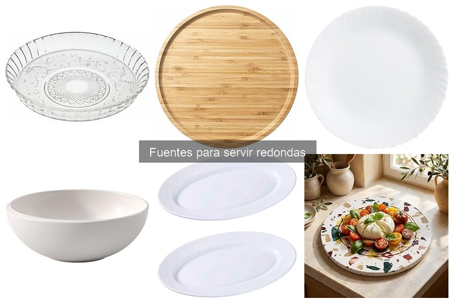 Recetas Deliciosas para Servir en Fuentes Redondas