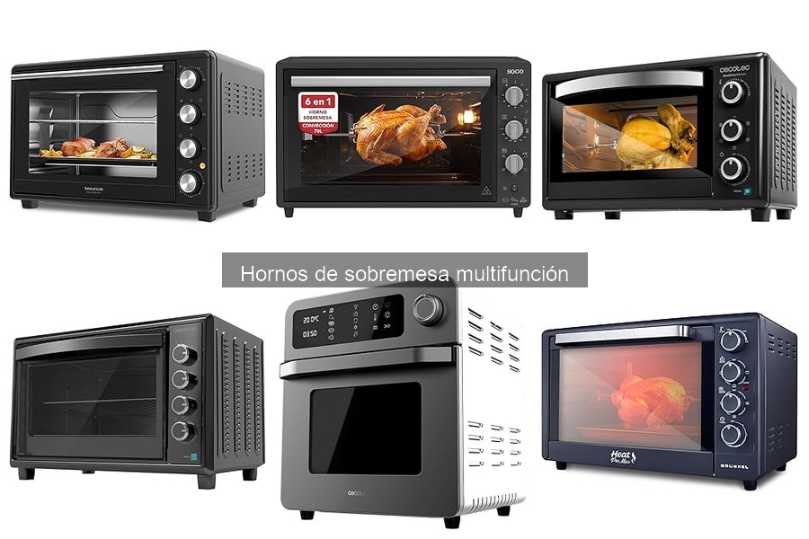 Recetas fáciles para horno de sobremesa multifunción