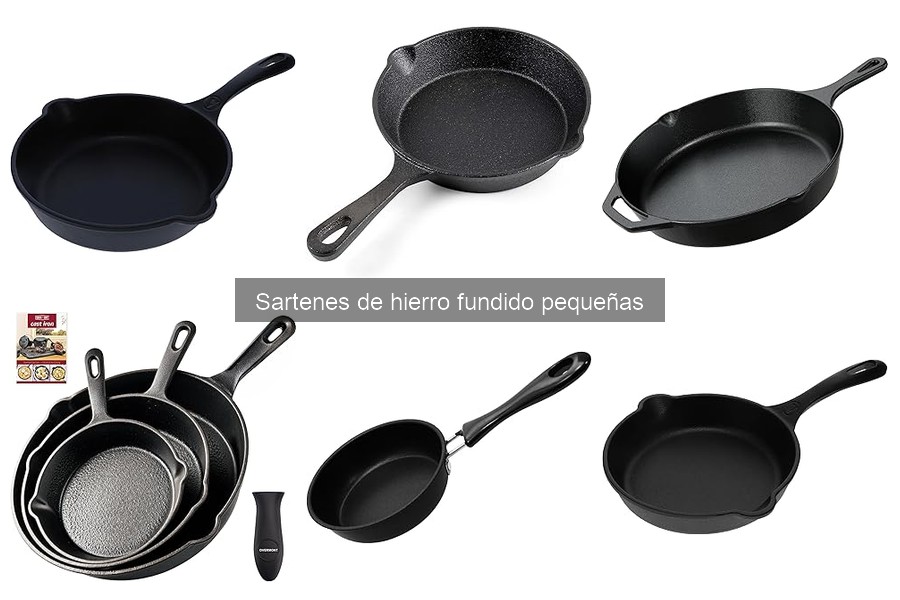 Recetas fáciles para sartenes de hierro fundido pequeñas