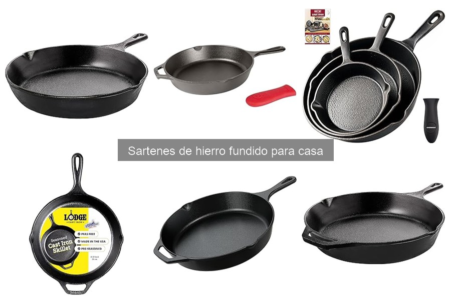 Sartenes de hierro fundido: ¿se pueden lavar en lavavajillas?