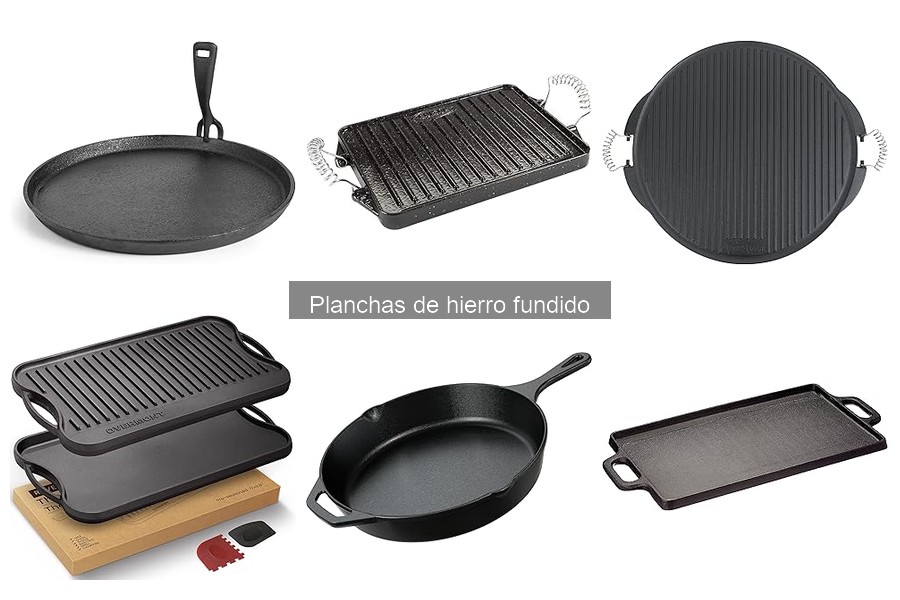 Soluciona Problemas Comunes con Planchas de Hierro Fundido