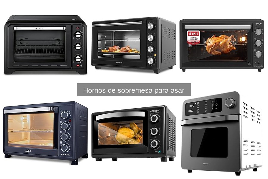 ¿Son eficientes los hornos de sobremesa en el consumo energético?