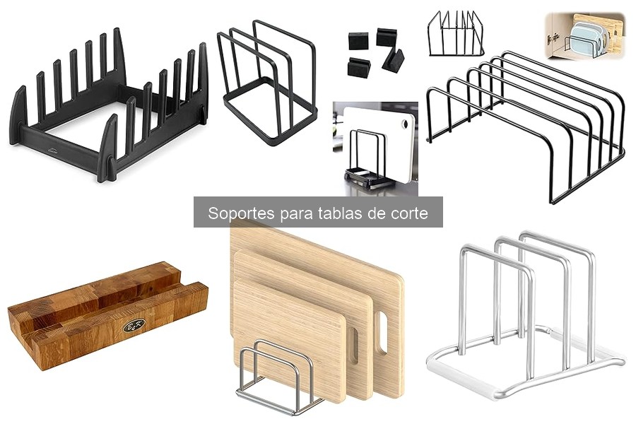¿Son necesarios los soportes para tablas de corte en casa?
