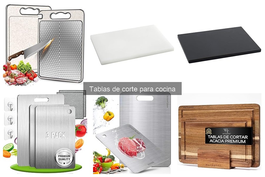 ¿Son seguras las tablas de corte de plástico para alimentos?