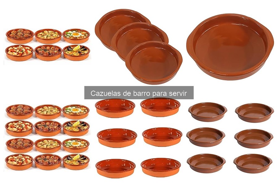 Tipos de cazuelas de barro y sus usos recomendados